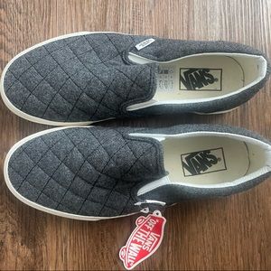 Madewell x Vans Quilted Classic Slip-Ons